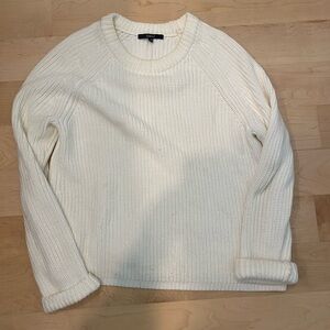 Quince cotton fisherman sweater